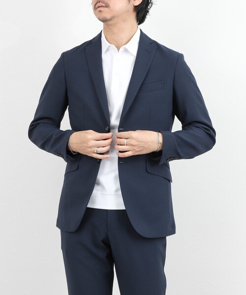 NOLLEY’S（ノーリーズ）の「《ビジカジ/セットアップ対応》ランダムコード テーラードジャケット 26SS / ウォッシャブル / イージーケア（テーラードジャケット・メンズ・ダークブラウン/ダークネイビー/ブラック・M/S/XL/L）」の16枚目の写真