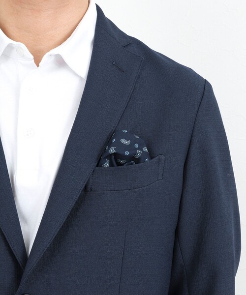 NOLLEY’S（ノーリーズ）の「《ビジカジ/セットアップ対応》ランダムコード テーラードジャケット 26SS / ウォッシャブル / イージーケア（テーラードジャケット・メンズ・ダークブラウン/ダークネイビー/ブラック・M/S/XL/L）」の7枚目の写真