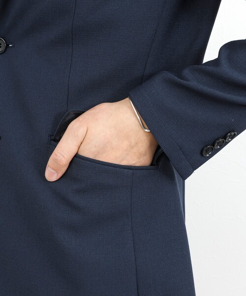 NOLLEY’S（ノーリーズ）の「《ビジカジ/セットアップ対応》ランダムコード テーラードジャケット 26SS / ウォッシャブル / イージーケア（テーラードジャケット・メンズ・ダークブラウン/ダークネイビー/ブラック・M/S/XL/L）」の9枚目の写真