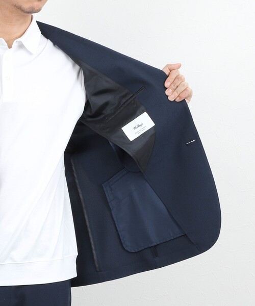 NOLLEY’S（ノーリーズ）の「《ビジカジ/セットアップ対応》ランダムコード テーラードジャケット 26SS / ウォッシャブル / イージーケア（テーラードジャケット・メンズ・ダークブラウン/ダークネイビー/ブラック・M/S/XL/L）」の12枚目の写真