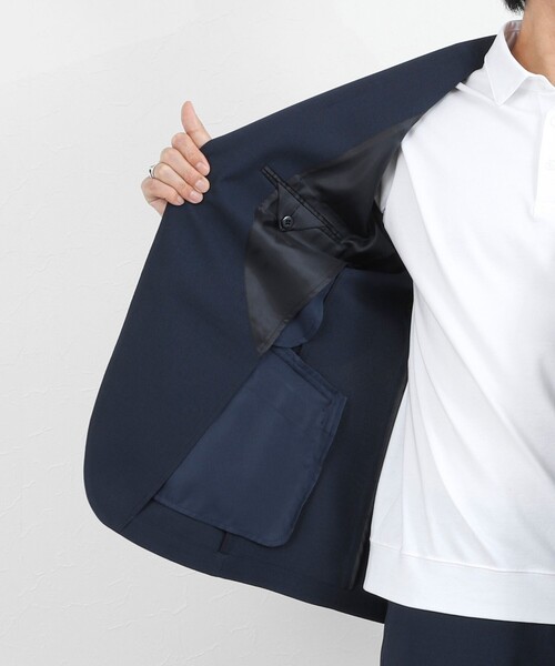 NOLLEY’S（ノーリーズ）の「《ビジカジ/セットアップ対応》ランダムコード テーラードジャケット 26SS / ウォッシャブル / イージーケア（テーラードジャケット・メンズ・ダークブラウン/ダークネイビー/ブラック・M/S/XL/L）」の13枚目の写真