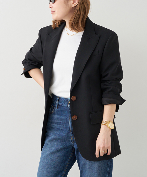 Deuxieme Classe（ドゥーズィエムクラス）の「VIVIAN BLACK ジャケット（テーラードジャケット・レディース・ブラック・36/38）」の5枚目の写真