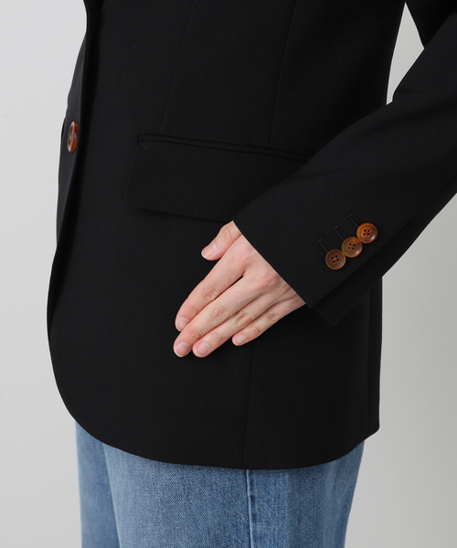Deuxieme Classe（ドゥーズィエムクラス）の「VIVIAN BLACK ジャケット（テーラードジャケット・レディース・ブラック・36/38）」の14枚目の写真