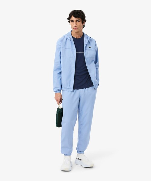 LACOSTE(ラコステ)の「UVカット ウルトラドライ バックプリント鹿の子地Tシャツ(Tシャツ/カットソー・メンズ・ホワイト/ネイビー・3/4/5)」の19枚目の写真