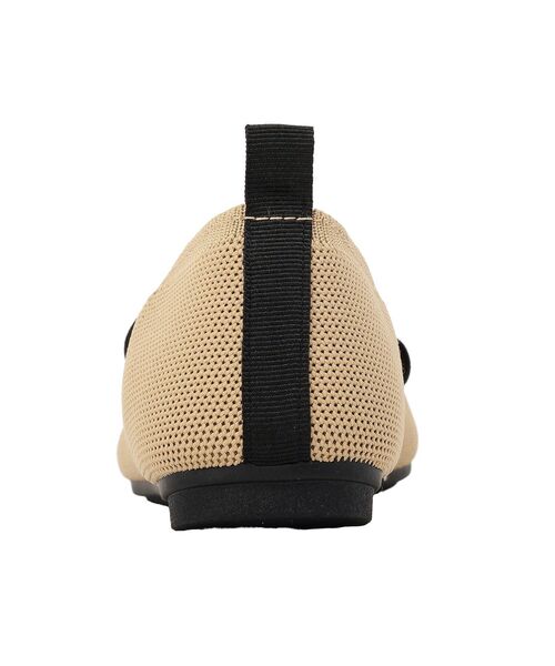 earth music&ecology（アースミュージックアンドエコロジー）の「レースアップニットバレーシューズ（パンプス・レディース・ブラック/ベージュ/グレー・S/L/M）」の21枚目の写真