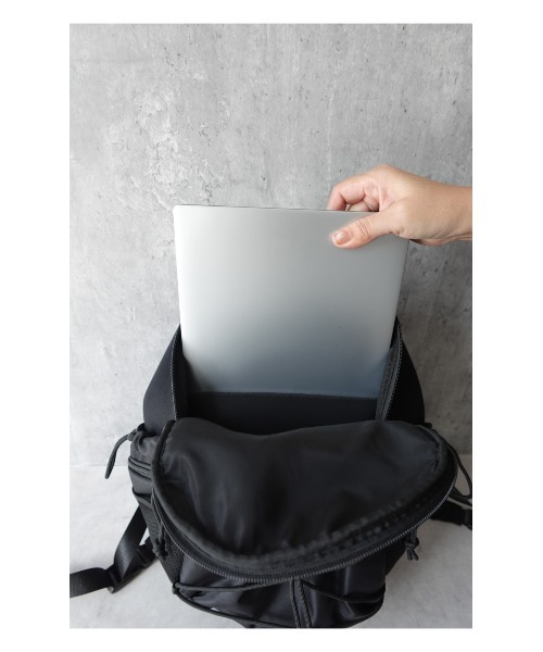 TRUNC（トランクエイティーエイト）の「Drowcord Back Pack / ドローコードバックパック（バックパック/リュック・レディース・ブラック・FREE）」の6枚目の写真