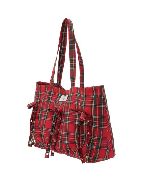 jouetie（ジュエティ）の「ハトメリボンビッグトート（トートバッグ・レディース・レッド/ブラウン/ブラック/オフホワイト・FREE）」の22枚目の写真