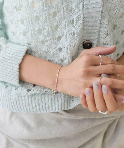 RIVE DROITE(リヴドロワ)の「予約【A・MONN(アモン)】ナツメチェーンブレスレット(ブレスレット・レディース・シルバー系その他4・FREE)」の4枚目の写真