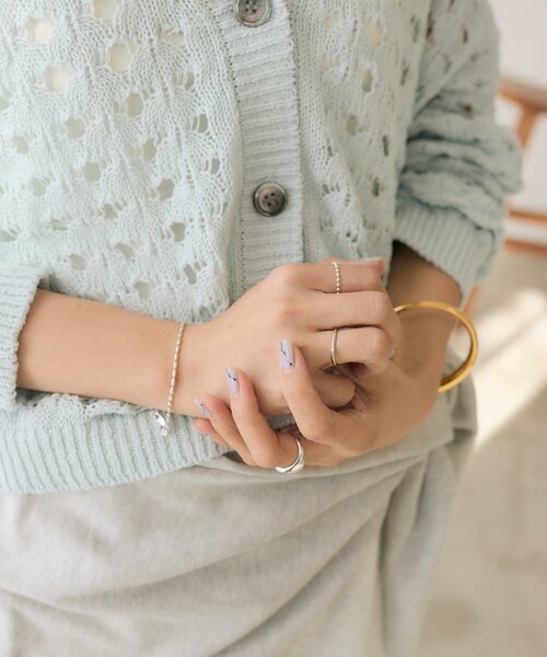 RIVE DROITE(リヴドロワ)の「予約【A・MONN(アモン)】ナツメチェーンブレスレット(ブレスレット・レディース・シルバー系その他4・FREE)」の5枚目の写真