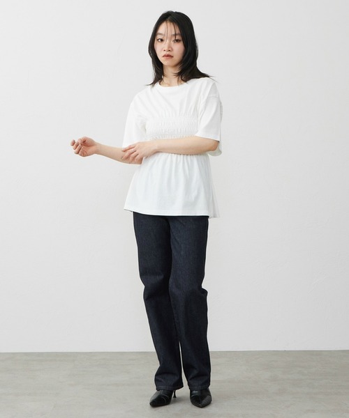 EDWIN(エドウィン)の「EDWIN LADYS 503 ストレート デニムパンツ ジーンズ(デニムパンツ・レディース・インディゴブルー/ダークインディゴブルー/ライトインディゴブルー・27/29/30/31/28)」の11枚目の写真