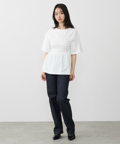 EDWIN(エドウィン)の「EDWIN LADYS 503 ストレート デニムパンツ ジーンズ(デニムパンツ・レディース・インディゴブルー/ダークインディゴブルー/ライトインディゴブルー・27/29/30/31/28)」の10枚目の写真