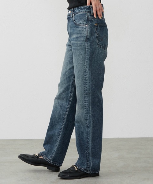 EDWIN(エドウィン)の「EDWIN LADYS 503 ストレート デニムパンツ ジーンズ(デニムパンツ・レディース・インディゴブルー/ダークインディゴブルー/ライトインディゴブルー・27/29/30/31/28)」の13枚目の写真