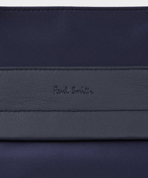Paul Smith(ポールスミス)の「ナイロンブライトストライプトリム トートバッグ【553405 N083T】(トートバッグ・メンズ・ブラック/ネイビー・FREE)」の7枚目の写真