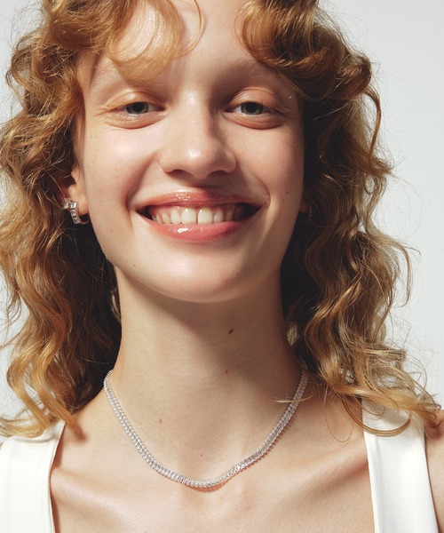 les bonbon(ルボンボン)の「【les bon bon】princess square pierce/プリンセス スクエア ピアス M BOB857(ピアス(両耳用)・レディース・シルバー・M)」の5枚目の写真