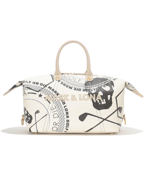 MARK & LONA(マークアンドロナ)の「Atlas Convertible Boston Bag(ボストンバッグ・メンズ・ベージュ/ブラック・FREE)」の5枚目の写真