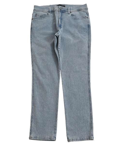 VIOLA(ヴィオラ)の「『VIOLA rumore/ヴィオラ ルモーレ』ストレッチデニムパンツ(デニムパンツ・メンズ・インディゴブルー/ライトブルー・XL/L/M)」の8枚目の写真
