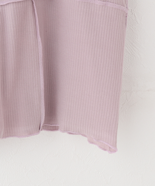 BASERANGE/ベースレンジ NEHRU TANK タンクトップ（Tシャツ/カットソー