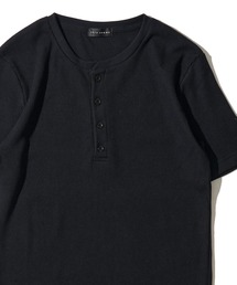 展開店舗限定 サーマル ヘンリーネックショートスリーブTシャツ