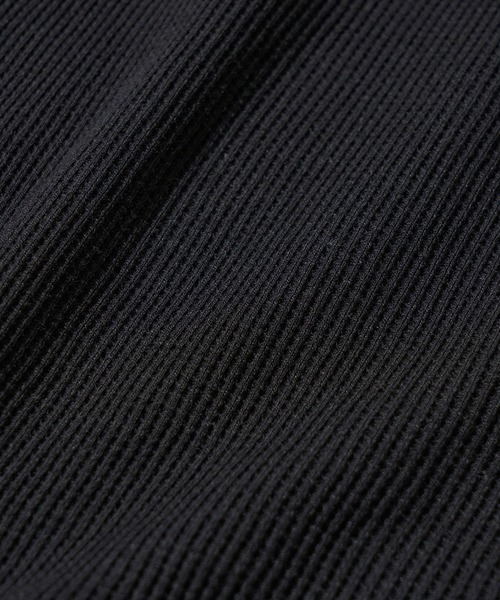 TETE HOMME(テットオム)の「展開店舗限定 サーマル ヘンリーネックショートスリーブTシャツ(Tシャツ/カットソー・メンズ・ホワイト/ブラック/ネイビー/グレー・MEDIUM/X-LARGE/LARGE)」の9枚目の写真