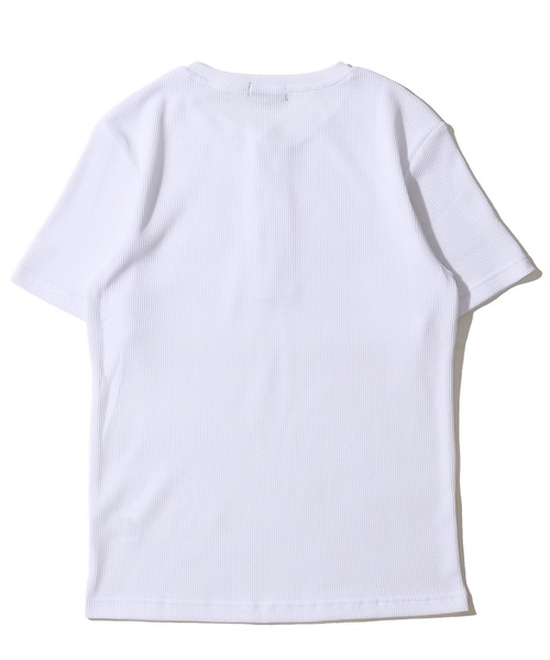 TETE HOMME(テットオム)の「展開店舗限定 サーマル ヘンリーネックショートスリーブTシャツ(Tシャツ/カットソー・メンズ・ホワイト/ブラック/ネイビー/グレー・MEDIUM/X-LARGE/LARGE)」の15枚目の写真