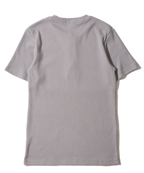 TETE HOMME(テットオム)の「展開店舗限定 サーマル ヘンリーネックショートスリーブTシャツ(Tシャツ/カットソー・メンズ・ホワイト/ブラック/ネイビー/グレー・MEDIUM/X-LARGE/LARGE)」の19枚目の写真