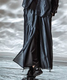 NO ID. | 【NO ID.】Drawstrings Layered Baggy Pants / ドローストリングスレイヤードバギートラウザーズ(その他パンツ)