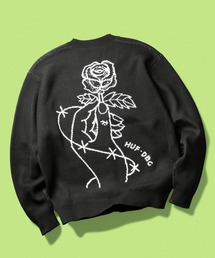 HUF（ハフ）の「ROSE CARDIGAN（ニット/セーター）」