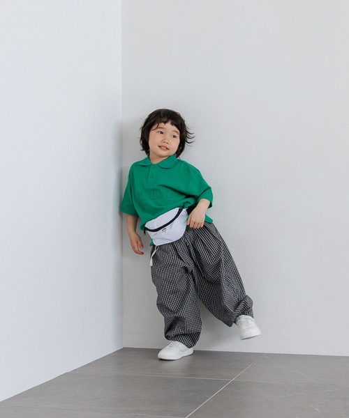 LOWRYS FARM（ローリーズファーム）の「チェックバルーンパンツ　664863（その他パンツ・キッズ・ブラック/アイボリー・110cm/120cm/130cm/140cm/150cm）」の18枚目の写真