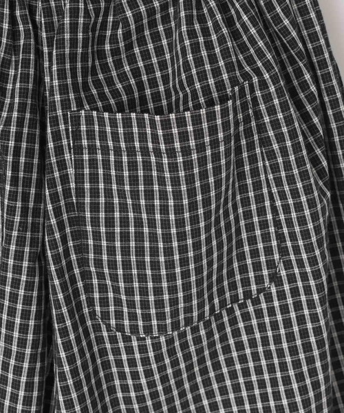 LOWRYS FARM（ローリーズファーム）の「チェックバルーンパンツ　664863（その他パンツ・キッズ・ブラック/アイボリー・110cm/120cm/130cm/140cm/150cm）」の7枚目の写真