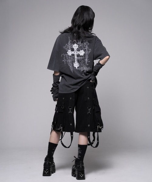 REFLEM(レフレム)の「『REFLEM/レフレム』ZIPデザイン加工Tシャツ/ハーフスリーブカットソー(Tシャツ/カットソー・レディース・B/A・FREE)」の7枚目の写真