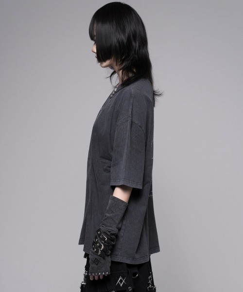REFLEM(レフレム)の「『REFLEM/レフレム』ZIPデザイン加工Tシャツ/ハーフスリーブカットソー(Tシャツ/カットソー・レディース・B/A・FREE)」の4枚目の写真