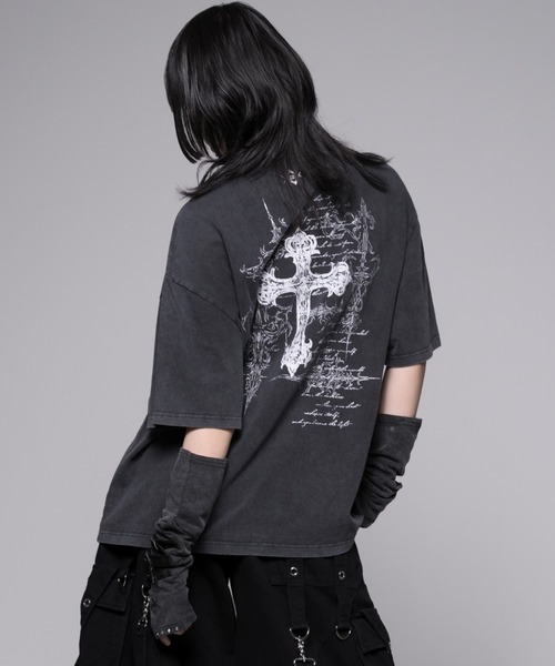 REFLEM(レフレム)の「『REFLEM/レフレム』ZIPデザイン加工Tシャツ/ハーフスリーブカットソー(Tシャツ/カットソー・レディース・B/A・FREE)」の5枚目の写真