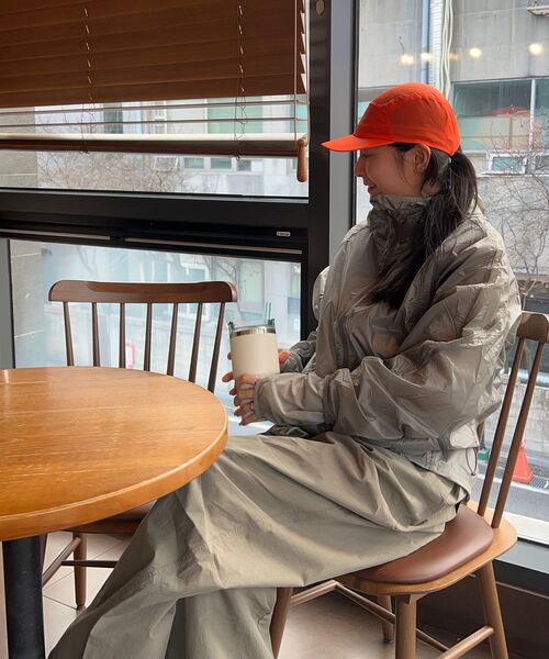 BLACK MOMENT（ブラックモーメント）の「カーブサイドバルーンパンツ [カーキ]（スウェットパンツ・メンズ・カーキ・LARGE/MEDIUM）」の4枚目の写真