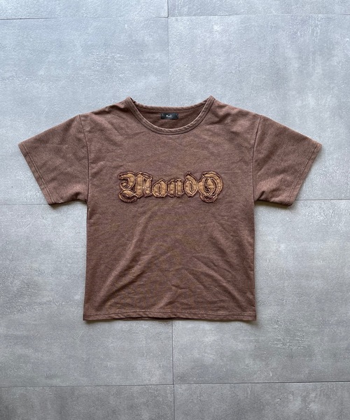 MandO(エムオー)(エムオー)の「ヴィンテージカレッジロゴTシャツ(Tシャツ/カットソー・メンズ・ブラック/ブラウン・LARGE/MEDIUM)」の17枚目の写真