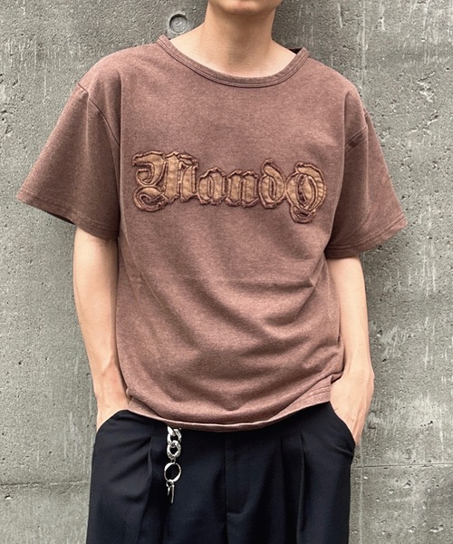 MandO(エムオー)(エムオー)の「ヴィンテージカレッジロゴTシャツ(Tシャツ/カットソー・メンズ・ブラック/ブラウン・LARGE/MEDIUM)」の20枚目の写真