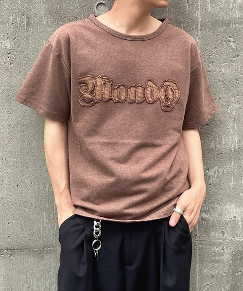 MandO(エムオー)(エムオー)の「ヴィンテージカレッジロゴTシャツ(Tシャツ/カットソー・メンズ・ブラック/ブラウン・LARGE/MEDIUM)」の22枚目の写真