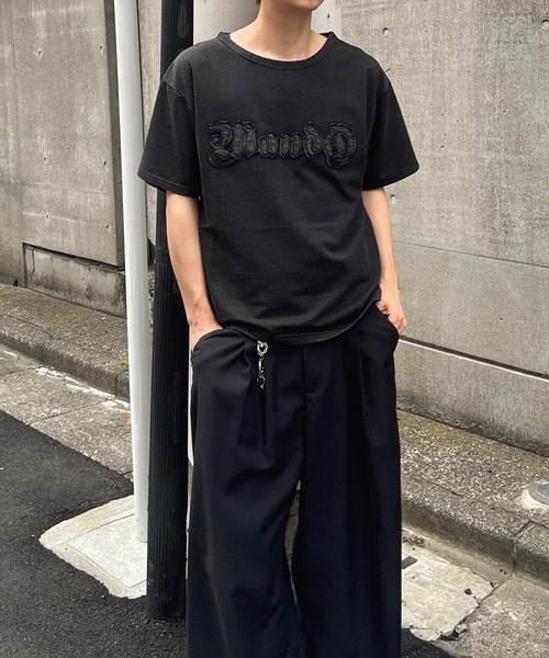 MandO(エムオー)(エムオー)の「ヴィンテージカレッジロゴTシャツ(Tシャツ/カットソー・メンズ・ブラック/ブラウン・LARGE/MEDIUM)」の9枚目の写真