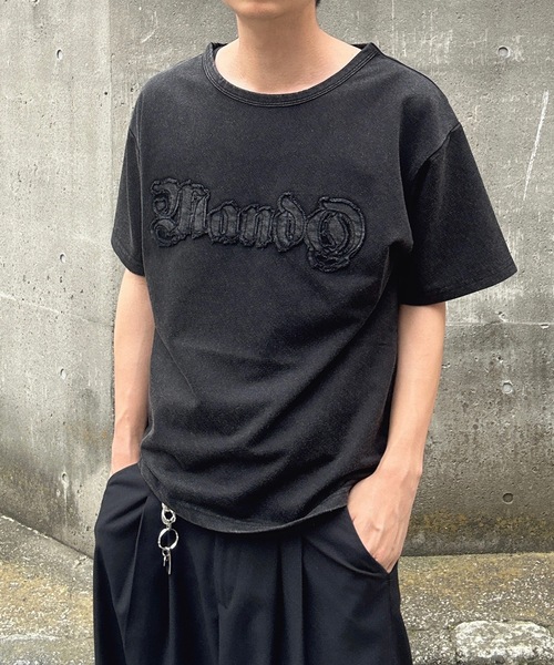 MandO(エムオー)(エムオー)の「ヴィンテージカレッジロゴTシャツ(Tシャツ/カットソー・メンズ・ブラック/ブラウン・LARGE/MEDIUM)」の4枚目の写真