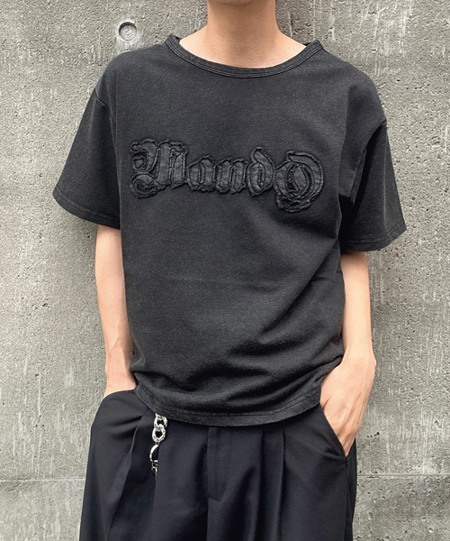 MandO(エムオー)(エムオー)の「ヴィンテージカレッジロゴTシャツ(Tシャツ/カットソー・メンズ・ブラック/ブラウン・LARGE/MEDIUM)」の8枚目の写真