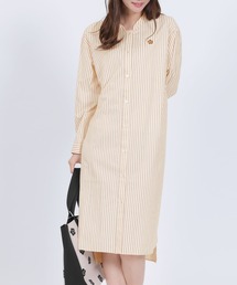 MARY QUANT（マリークワント）の「ロングシャツ ワンピース（シャツワンピース）」