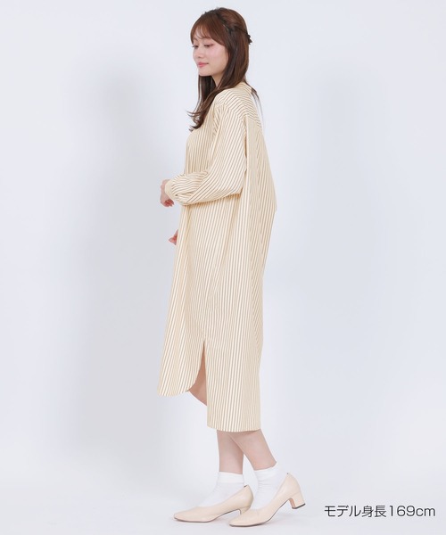 ロングシャツ ワンピース（シャツワンピース）｜MARY QUANT（マリー
