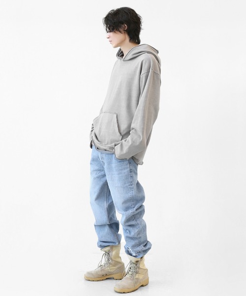 minsobi(ミンソビ)の「ストレートフィット レタリングデニムパンツ S/M/L(デニムパンツ・メンズ・ブルー・MEDIUM/SMALL/LARGE)」の21枚目の写真