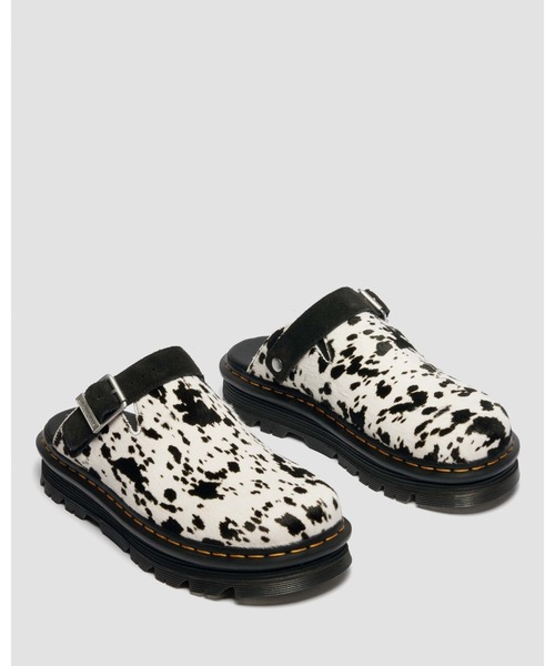 Dr. Martens(ドクターマーチン)の「Dr. Martens/ドクターマーチン ZEBZAG ミュール 42850100(サンダル・メンズ・ホワイト×ブラック・UK9/UK8/UK7/UK6/UK5/UK4/UK3)」の5枚目の写真
