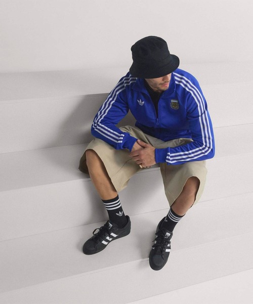 adidas（アディダス）の「アルゼンチン代表 オリジナルス トラックトップ / ジャージ / アディダス adidas（ジャージ・メンズ・ブルー・XX-LARGE/XXX-LARGE/LARGE/MEDIUM/SMALL/X-LARGE）」の2枚目の写真