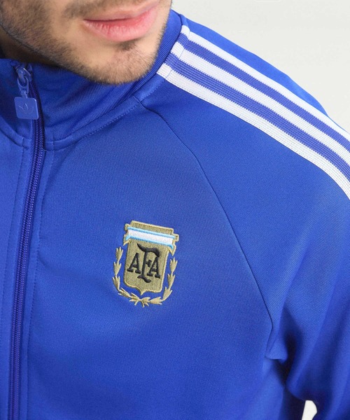 adidas（アディダス）の「アルゼンチン代表 オリジナルス トラックトップ / ジャージ / アディダス adidas（ジャージ・メンズ・ブルー・XX-LARGE/XXX-LARGE/LARGE/MEDIUM/SMALL/X-LARGE）」の3枚目の写真
