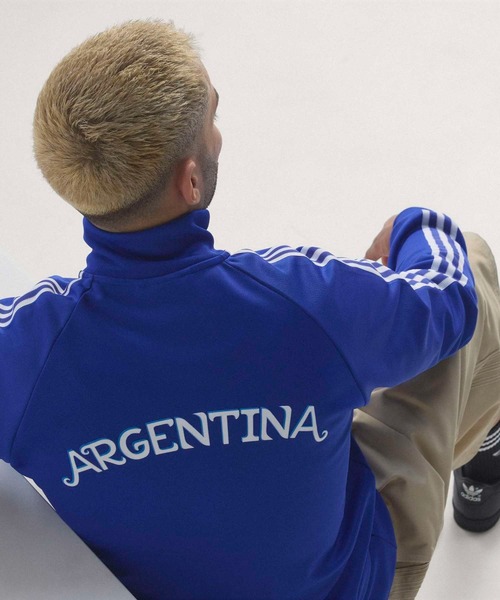 adidas（アディダス）の「アルゼンチン代表 オリジナルス トラックトップ / ジャージ / アディダス adidas（ジャージ・メンズ・ブルー・XX-LARGE/XXX-LARGE/LARGE/MEDIUM/SMALL/X-LARGE）」の6枚目の写真