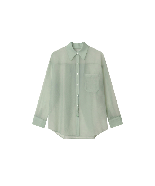 MAYVERU(メイバーユー)の「deia cross blouse _ Mint(シャツ/ブラウス・レディース・その他・FREE)」の3枚目の写真