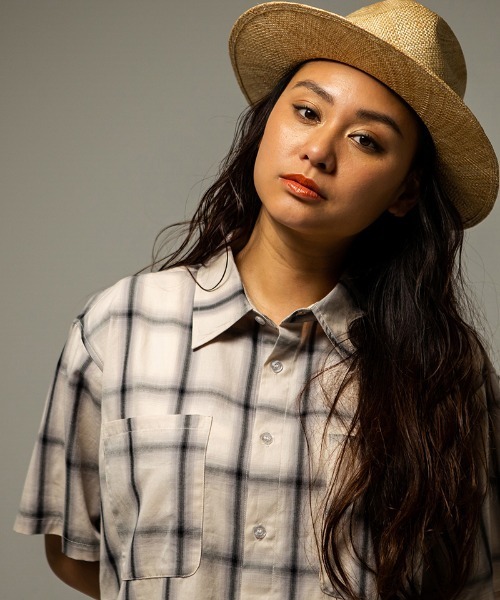 430（フォーサーティ）の「mhs2612- S-S OMBRE CHECK SHIRT オンブレチェックシャツ(26-083)（シャツ/ブラウス・メンズ・オフホワイト/ブラック/ブラウン・3/2/1/0）」の7枚目の写真