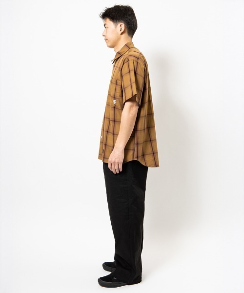 430（フォーサーティ）の「mhs2612- S-S OMBRE CHECK SHIRT オンブレチェックシャツ(26-083)（シャツ/ブラウス・メンズ・オフホワイト/ブラック/ブラウン・3/2/1/0）」の15枚目の写真