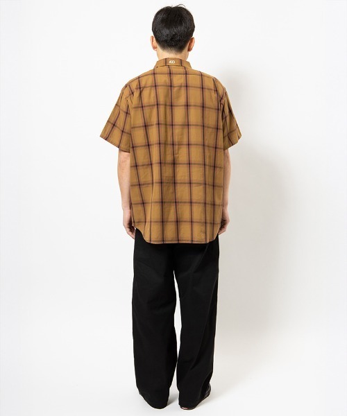 430（フォーサーティ）の「mhs2612- S-S OMBRE CHECK SHIRT オンブレチェックシャツ(26-083)（シャツ/ブラウス・メンズ・オフホワイト/ブラック/ブラウン・3/2/1/0）」の16枚目の写真